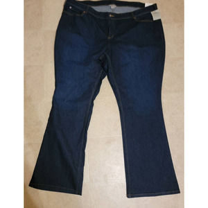 NWT Duluth Trading Co Women's Plus Duluthflex Daily Denim Bootcut Mid Rise 26W